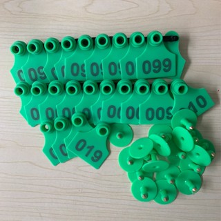 ถูก💥ป้ายเบอร์หู หมู วัว แพะ 🐏🐷🐮 ป้ายติดแท็กหูสัตว์ทำสัญลักษณ…