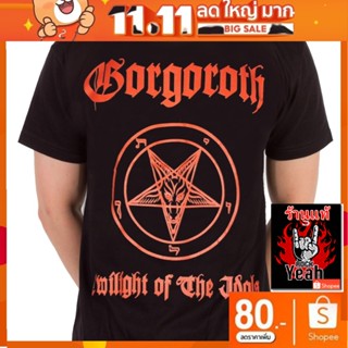 เสื้อวง Gorgoroth เสื้อยืดลาย  เสื้อยืด วงดนตรี เสื้อวินเทจ RCM1387