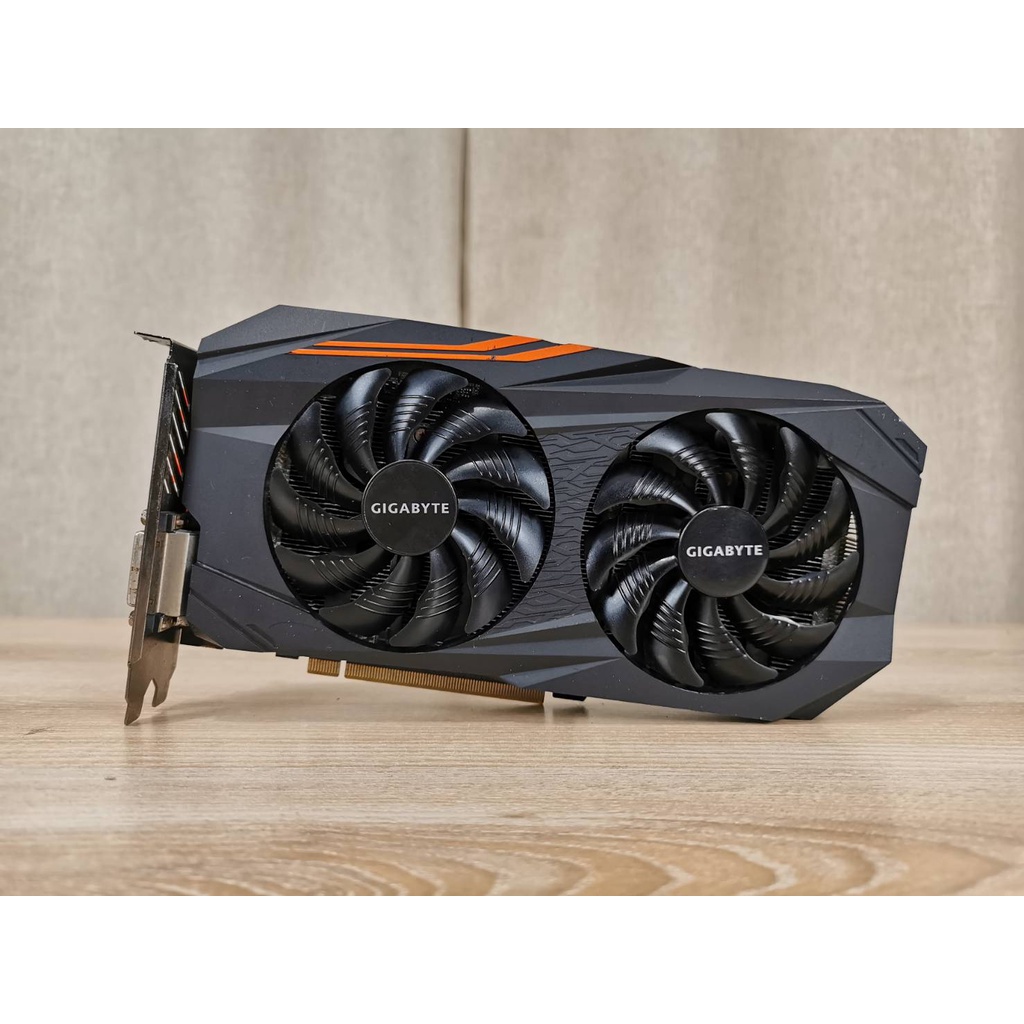 การ์ดจอ(graphic card) Gigabyte aorus radeon RX570 rx580 4GB GDDR5  (ต่อไฟเพิ่ม 8 pin X 1 )