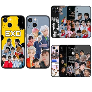 Pp16 เคสโทรศัพท์มือถือ ซิลิโคนนุ่ม ลาย EXO สําหรับ iPhone 11 Pro Max XR SE 2020