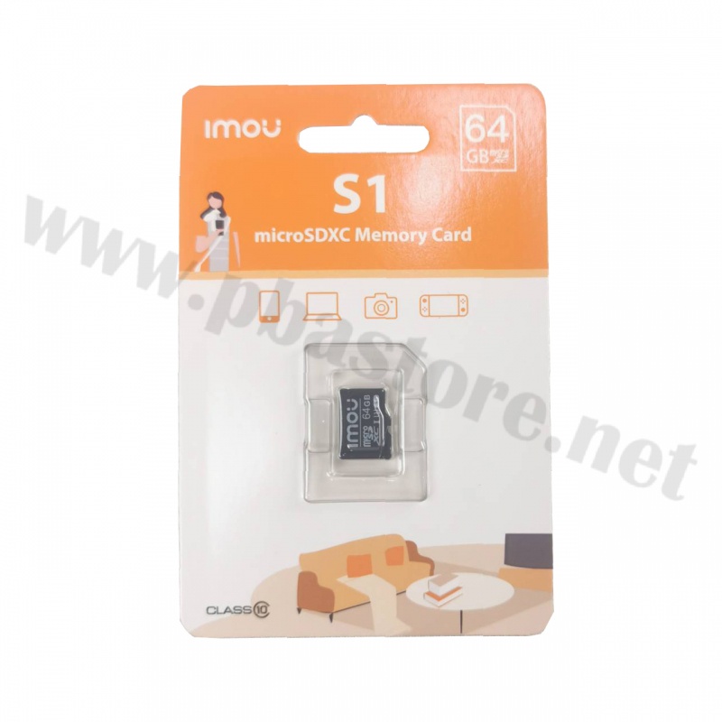 IMOU Memory Micro SD Card 64GB รุ่น ST2-64-S1