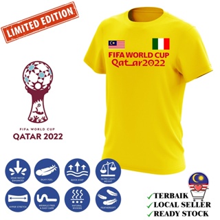 FIFA World Cup Qatar 2022 (ITALY) Round Neck PUV Printed plain jersey Full Sublimation 3D T-shirt Summer Short Sleeve Te