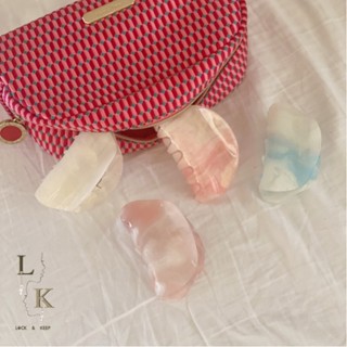 Lock and Keep Jewel กิ๊บเปลี่ยนสีไซส์กลาง Chunky Marble Color Changes in the Sun Hair Claw