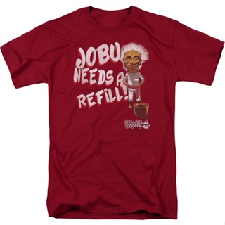 Jobu Needs Refill Major League T-Shirt เสื้อขาว เสื้อยืดสีขาว