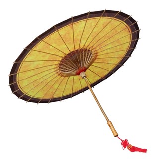 84cm Parasol Tradition Classical Oilpaper Decor Chinese Wooden Handle Hang Umbrella Culture Vintage Rain Umbrella Women