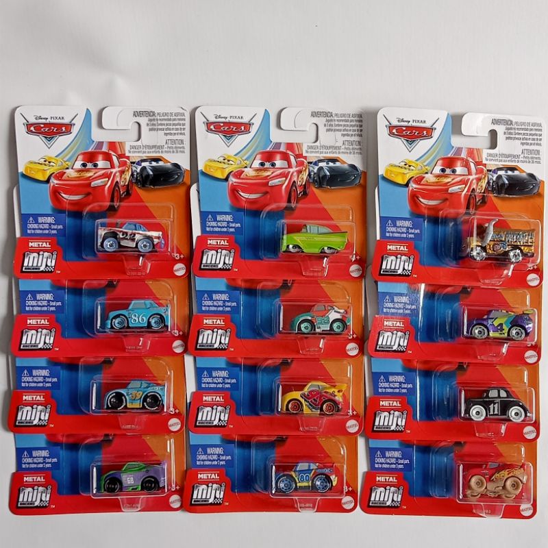 Disney Pixar Cars Metal Mini Racers