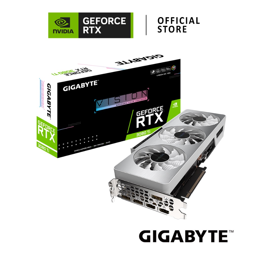 GIGABYTE NVIDIA® GeForce RTX™ 3080 Ti VISION OC 12GB การ์ดจอ