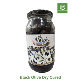 Noah Gourmet มะกอกดำในน้ำมันมะกอก Black Olives Naturally Fermented In Extra Virgin Olive Oil (350g)