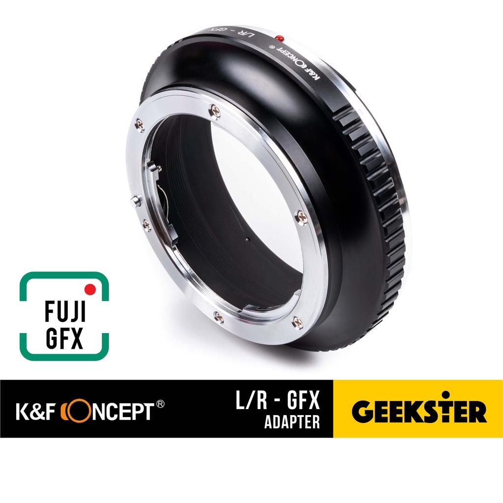 เมาท์แปลง K&F Leica R - GFX Fuji ( LR-GFX / LR / ฟูจิ G Mount Camera Lens Adapter / GFX50S / GFX50R 