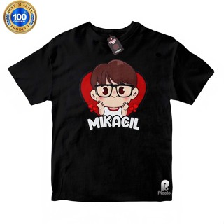 เสื้อยืด ผ้าฝ้าย พิมพ์ลาย Mikacil YOUTUBER GAME สําหรับเด็ก อายุ 2-10 ปี