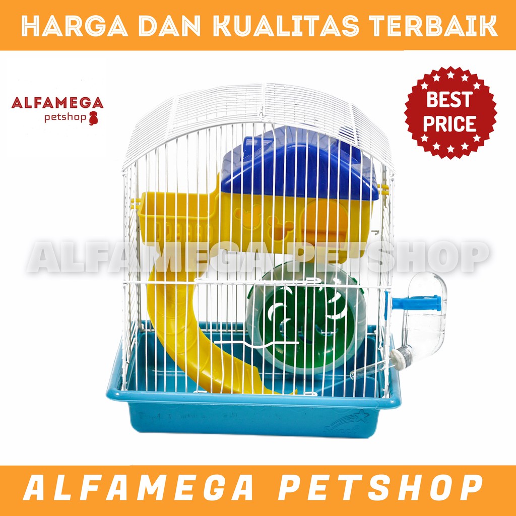 HAMSTER CAGE LEVEL HOUSE HAMSTER TOY ACCESSORIES SWEET ORIGINAL 11