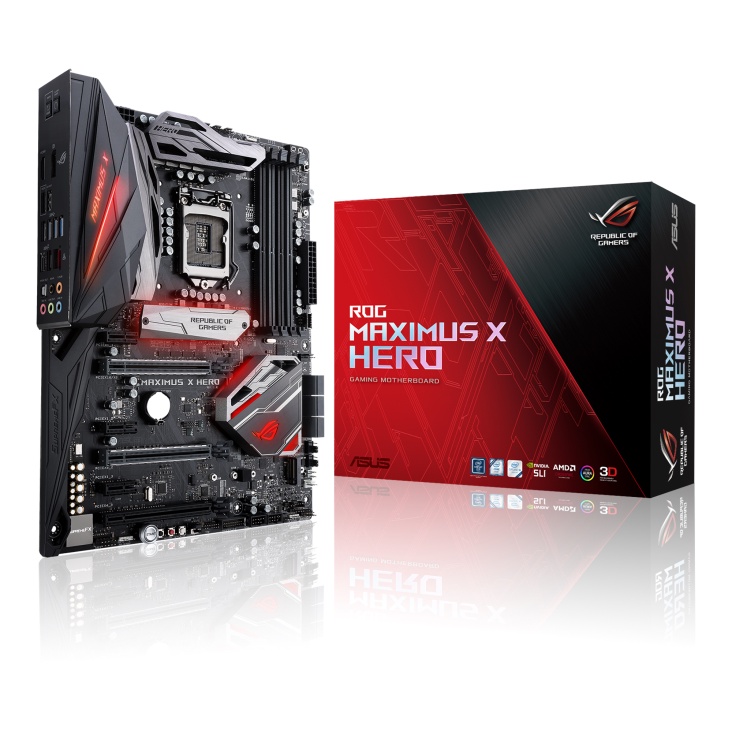 MAINBOARD (เมนบอร์ด) 1151v2 ASUS Z370 ROG MAXIMUS X HERO WIFI ตัวท็อป พร้อมส่ง
