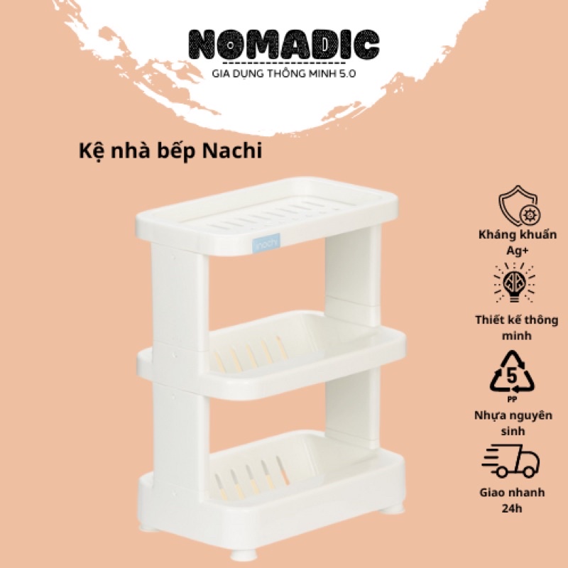 ชั้นวางของในครัวสําหรับเครื่องเทศเครื่องสําอางห้องครัวห้องนอนอุปกรณ์ห้องน้ําร้านอินชิ HCMC