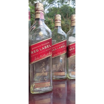 ขวดเหล้าเปล่า Johnnie Walker Red Label  ไม่มีกล่อง 1L