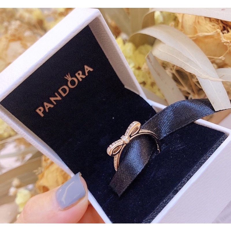 （พร้อมส่งทีไทย) Pandora แหวน เงิน แหวนเพชร แหวนแฟชั่น Heart Ring เครื่องประดับแฟชั่น ของแท้ 100%S2