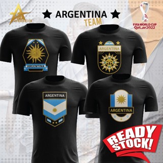 Fifa World Cup ARGENTINA 2022 Qatar Football Ready Stock!!Hot Design New T-Shirt World Cup Qatar 2022