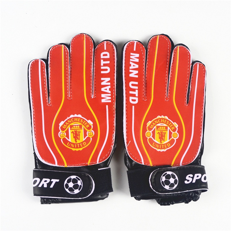 LOCAL Kids Goalkeeper Gloves Football Club Soccer Futsal Sports Equipment Training Glove Kelab Bola Sepak Size Budak #8