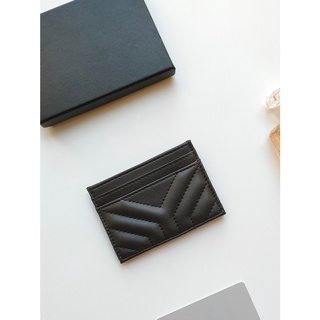 New In Mini ysl Card Holder for Women Designer Bags Luxury Credit Business Wallet Bank Cardcase Small Genuine Leather Pu