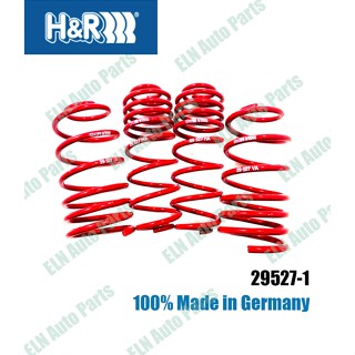 H&amp;R สปริงโหลด (lowering spring) เซียท SEAT Toledo type1M ปี 1999 up to 110kw incl.Gti เตี้ยลง 45-50 มิล