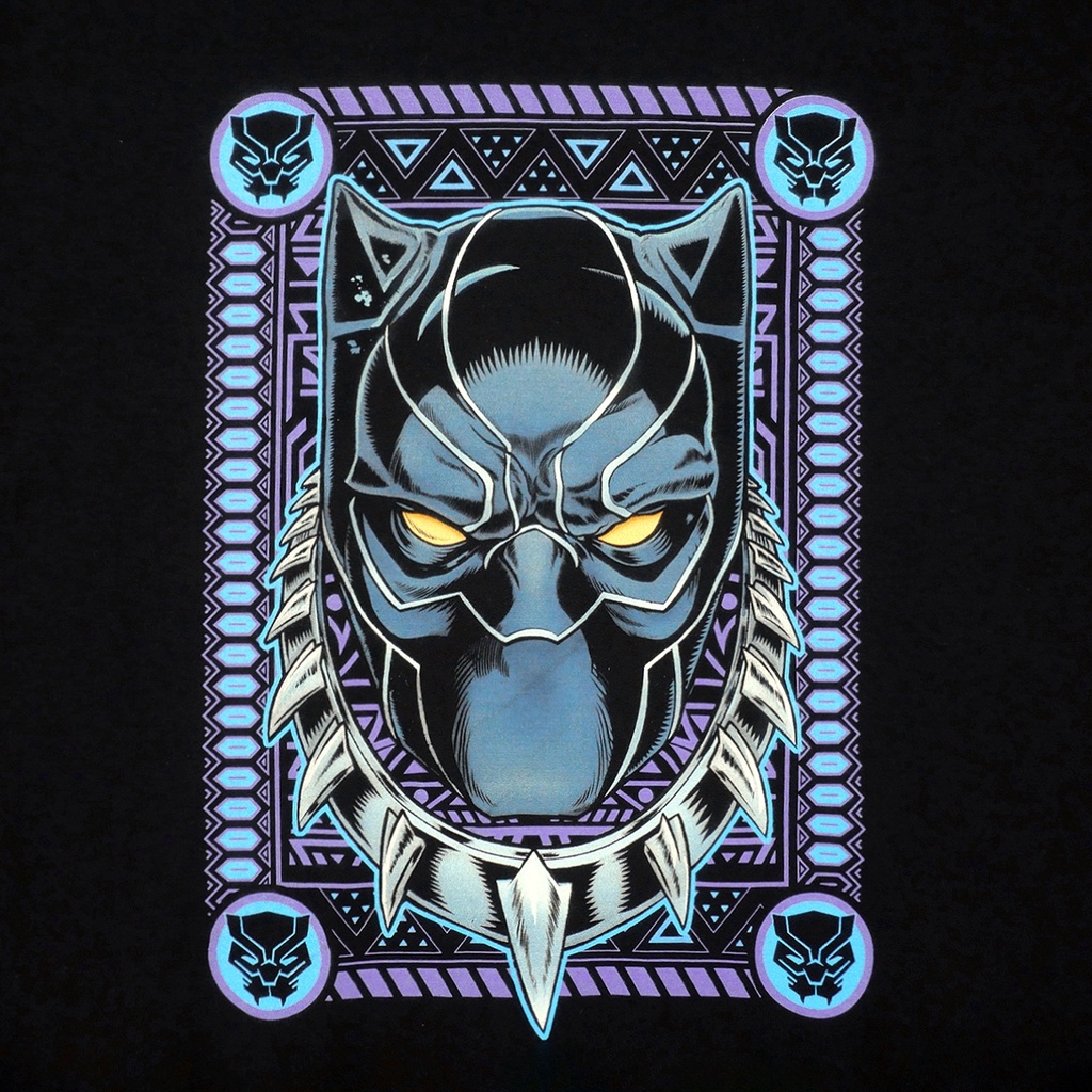 Power 7 Shop เสื้อยืดการ์ตูน มาร์เวล Black Panther รูปที่ 2