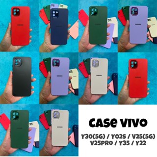 🍪🍩 เคสกำมะหยี่โลโก้ Vivo Y30(5G) / Y02s / V25(5G) / V25pro / Y35 / Y22 สินค้ามีพร้อมส่งจากไทย 💟✅