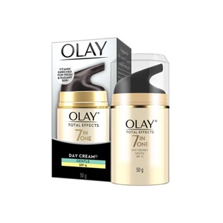 OLAY โอเลย์โททัลเอ็ฟเฟ็คส์แอนตี้เอจจิ้งครีมสูตรอ่อนโยน SPF15 50 กรัม