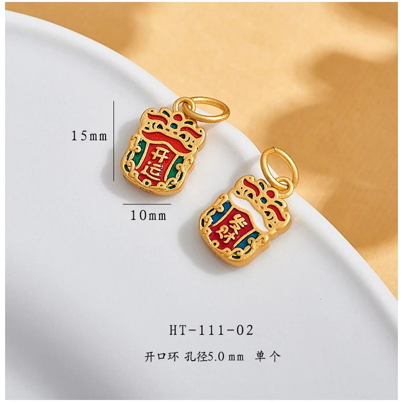 สร้อยข้อมือเชือกถักประดับลูกปัดสไตล์จีนโบราณ thumbnail 10