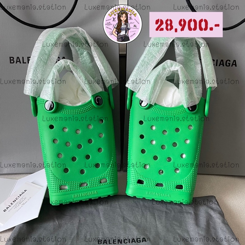 👜: New!! Balenciaga x Crocs Bag‼️ก่อนกดสั่งรบกวนทักมาเช็คสต๊อคก่อนนะคะ‼️