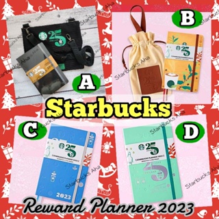 Starbucks Reward Planner 2023🎄🧑‍🎄 Thailand🇹🇭‼️พร้อมส่ง‼️