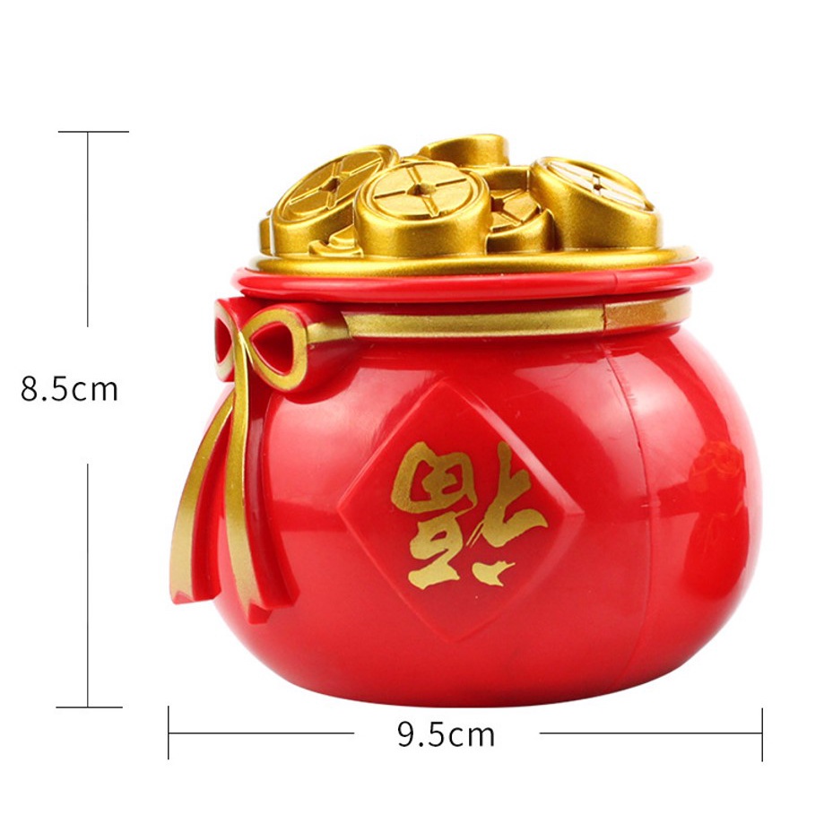 เงินต้นไม้เงินถุงโชคดีตกแต่งวันเกิดปีใหม่เครื่องประดับตกแต่งเค้ก - รูปที่ 4