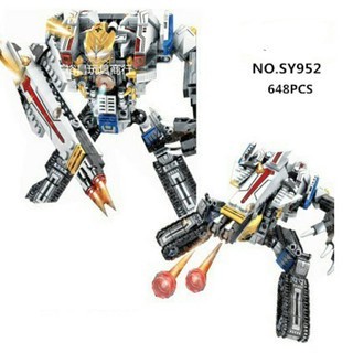 ชุดตัวต่อ SY952 Transformers Megatron จำนวนตัวต่อ 648 ชิ้น