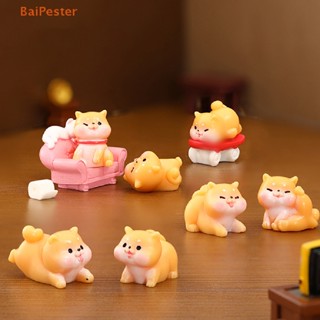 [BaiPester] ตุ๊กตาสุนัขน่ารัก ขนาดเล็ก สําหรับตกแต่งบ้าน โต๊ะทํางาน DIY