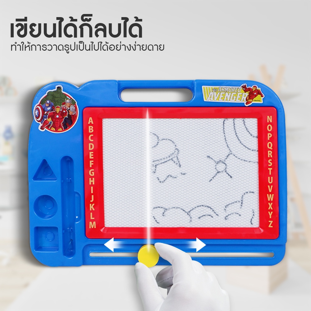 Disney ลิขสิทธ์แท้ กระดานวาดเขียน กระดานแม่เหล็ก โดราเอมอน เบนเท็น คิตตี้ เจ้าหญิงดิสนีย์มิกกี้เมาส์ - รูปที่ 4