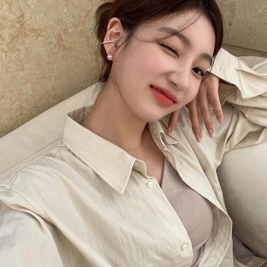 Suwann.na [ราคาต่อคู่] ต่างหู ต่างหูเงินแท้ ต่างหูมุกน้ำจืด มุกแท้ ขนาด 5, 7mm รูปที่ 3