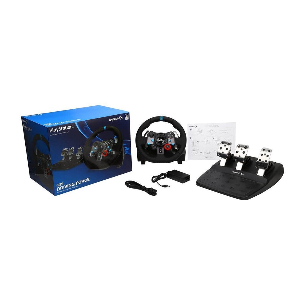 🛵มีส่งด่วน💨 LOGITECH G29 DRIVING FORCE RACING WHEEL คอนโทนเลอร์เกมมิ่งแบบพวงมะลัยพร้อมคันเหยียบ ประกัน 2ปี