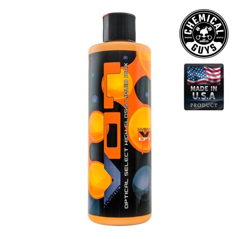 (ของแท้💯%) HYBRID V07 OPTICAL SELECT HIGH GLOSS LIQUID WAX, Chemical Guys, Waxเคลือบสีรถยนต์สูตร Hig