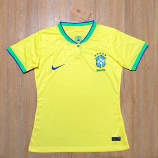 เสื้อฟุตบอลผู้หญิง  บราซิล Brasil ปี 2022/23 งานคุณภาพสูง เกรด AAA