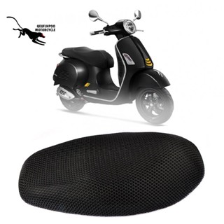 ผ้าคลุมเบาะรถจักรยานยนต์ สกูตเตอร์ ระบายอากาศ ฉนวนกันความร้อน สําหรับ VESPA GTS GTV LX