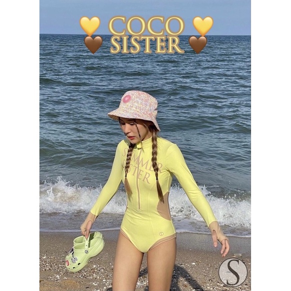 “CoCo-Sister” New Collection Long Sleeve Bodysuit UV Protection for “Summer 2023” by SummerSister