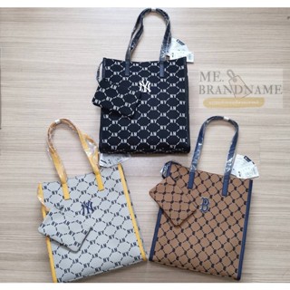 MLB ของแท้ 💯% MLB Monogram Dia Tote Bag กระเป๋าสะพาย