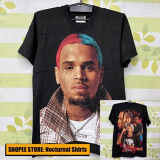 เสื้อยืดแขนสั้น ลาย CHRIS BROWN - BREEZY (THE ROXX )