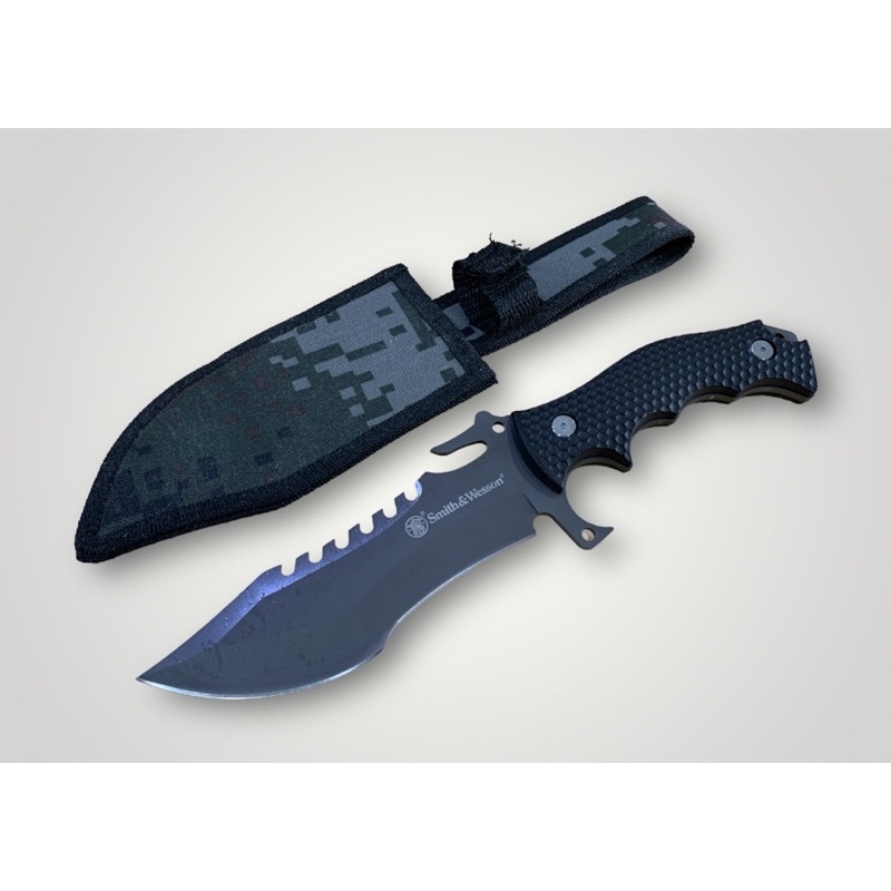 มีดเดินป่า มีดใบตาย Smith&Wesson Blackdragon พร้อมส่ง ราคาถูก