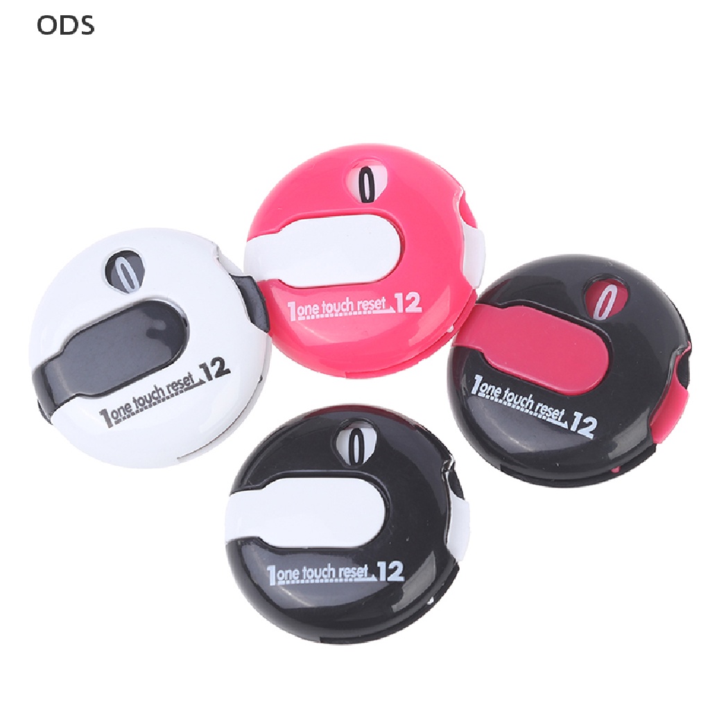 ODS Golf Score Counter Clicker Scorekeeper Scorring คลิปบนถุงมือ 3 ซม.จังหวะ OD