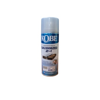 สีสเปรย์ KOBE Galvanized 2in1 #GM000 ขนาด 400 ซีซี