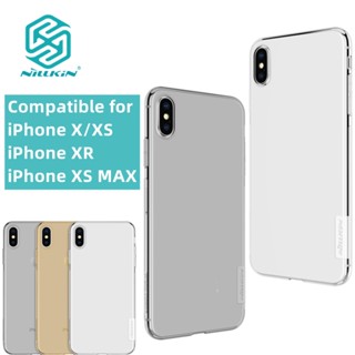 Nillkin เคสโทรศัพท์มือถือ Tpu นิ่ม แบบใส บางพิเศษ กันกระแทก สําหรับ Apple Iphone X Xs Xr Xs Max