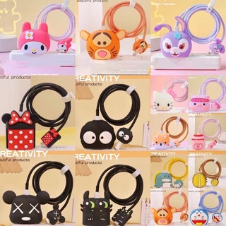 **สินค้สพร้อมส่งที่ไทยคะ ชุดพันสายชาร์จพร้อมเคสหัวชาร์จของ รุ่นใหม่ของไอโฟน18W 20Wของแท้หรือ1:1เท่านั้นคะ