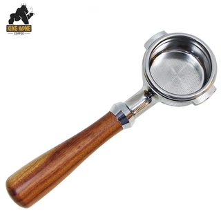 58mm ก้านชงกาแฟ ด้ามชงกาแฟ E61 Stainless Steel พร้อมในสต็อก-ก้านชงกาแฟ หัวชงกาแฟ Bottomless Portafilter Rocket Flair58