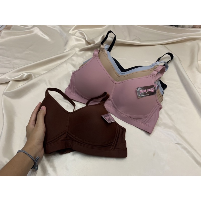 ชุดชั้นในไร้โครงAB ไซส์34-42 ฐานขอบใหญ่นุ่มไม่กดทับ A26 - รูปที่ 3