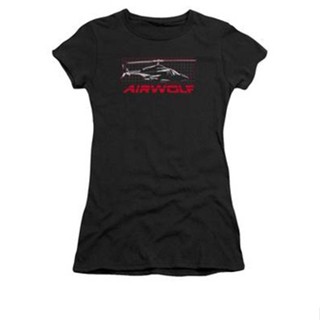 Airwolf - Grid Womens T-Shirt เสื้อแฟชั่นผญ เสื้อวินเทจชาย