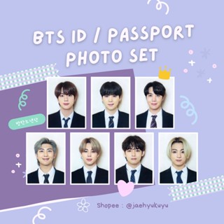 ชุดหนังสือเดินทาง รูปภาพ BTS ID 7 สมาชิก